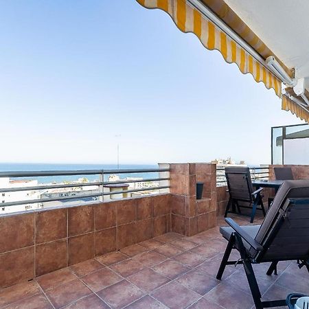 Vistas Azules -- Remodeled, Large Terrace, Spectacular Ocean Views And Beach Level Access Torremolinos Kültér fotó
