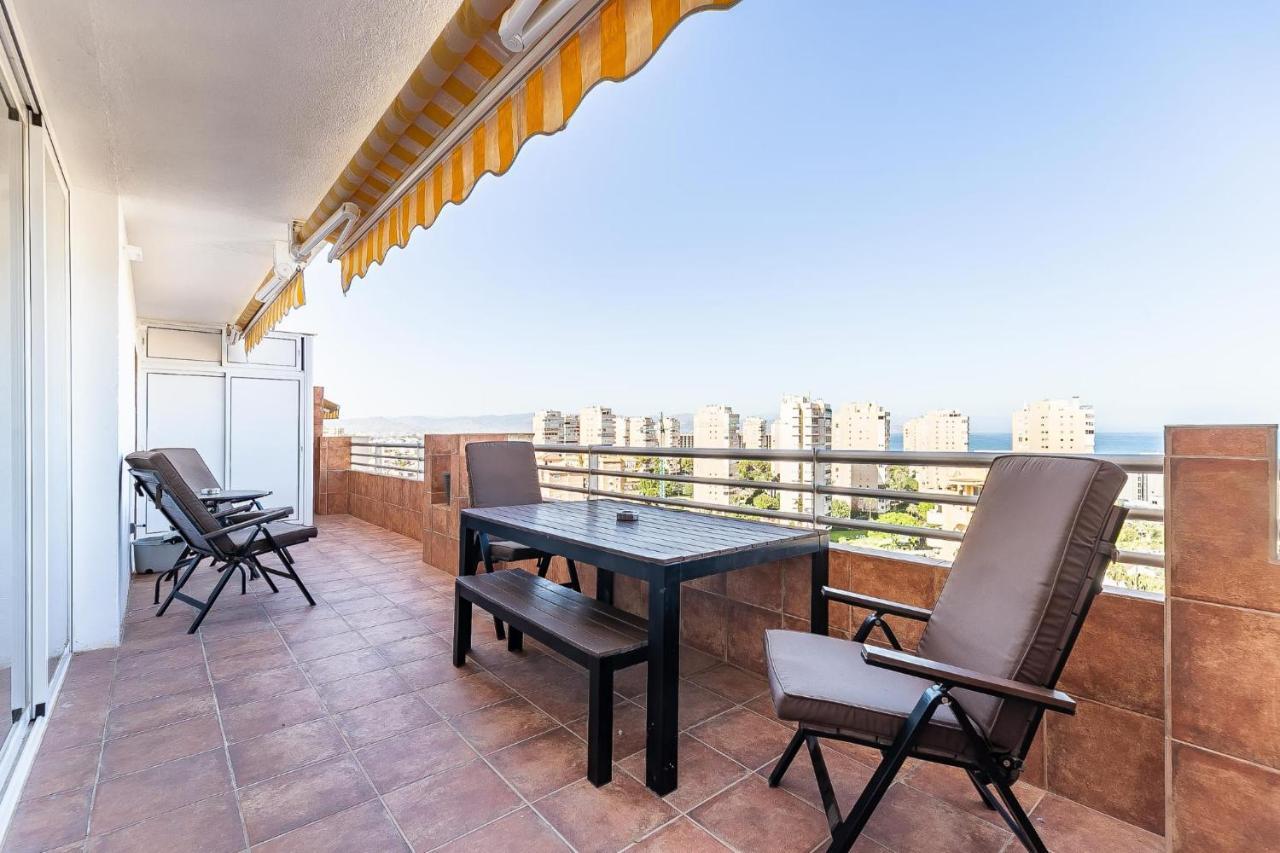 Vistas Azules -- Remodeled, Large Terrace, Spectacular Ocean Views And Beach Level Access Torremolinos Kültér fotó
